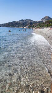 Spiaggia di Mazzeo a Taormina
