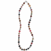Collana perle di fiume irregolari colorate