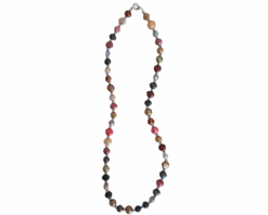 Collana perle di fiume irregolari colorate